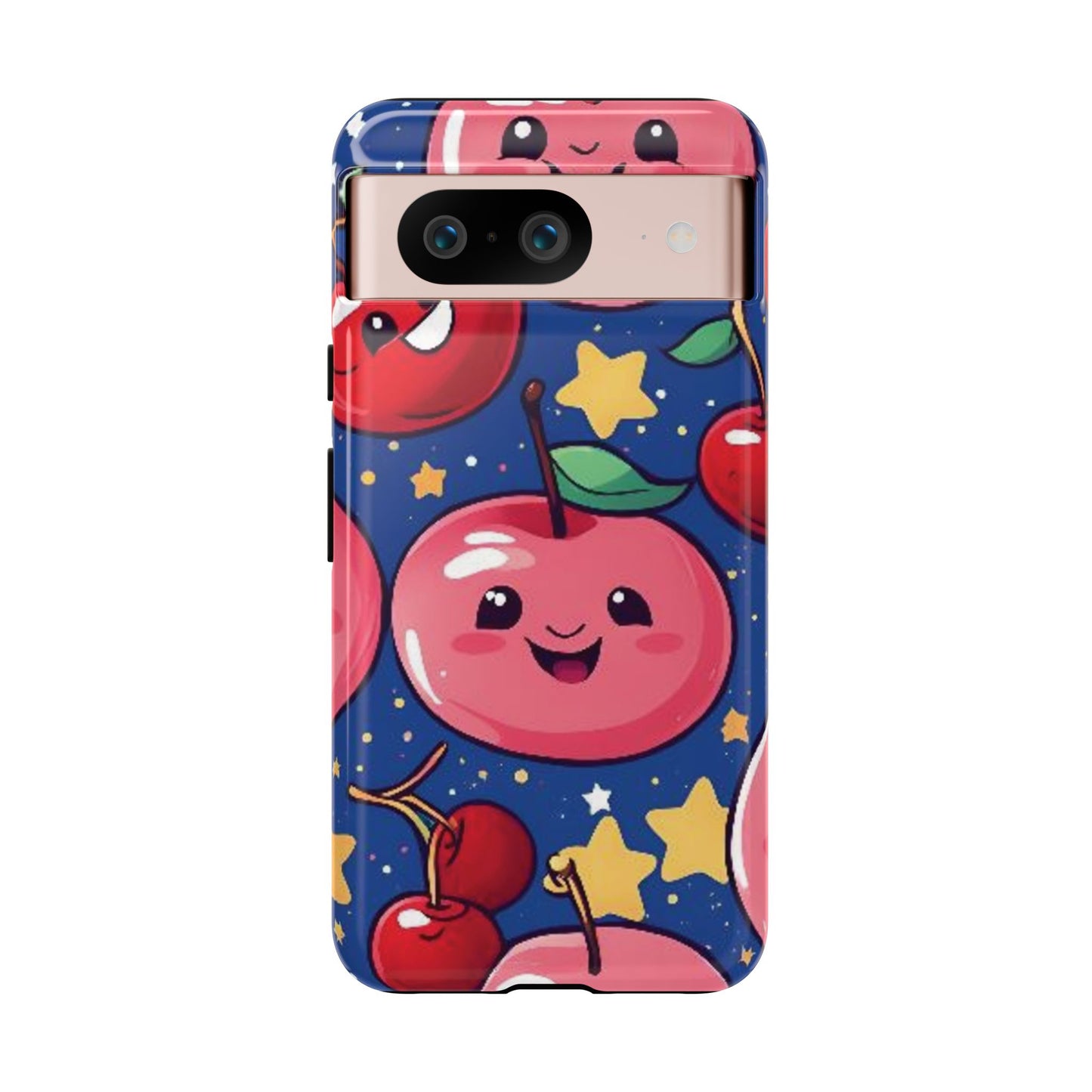 "Cute Cherry In The Sky" Phone Case, Tough Cases - iPhone, Samsung Galaxy, and Google Pixel