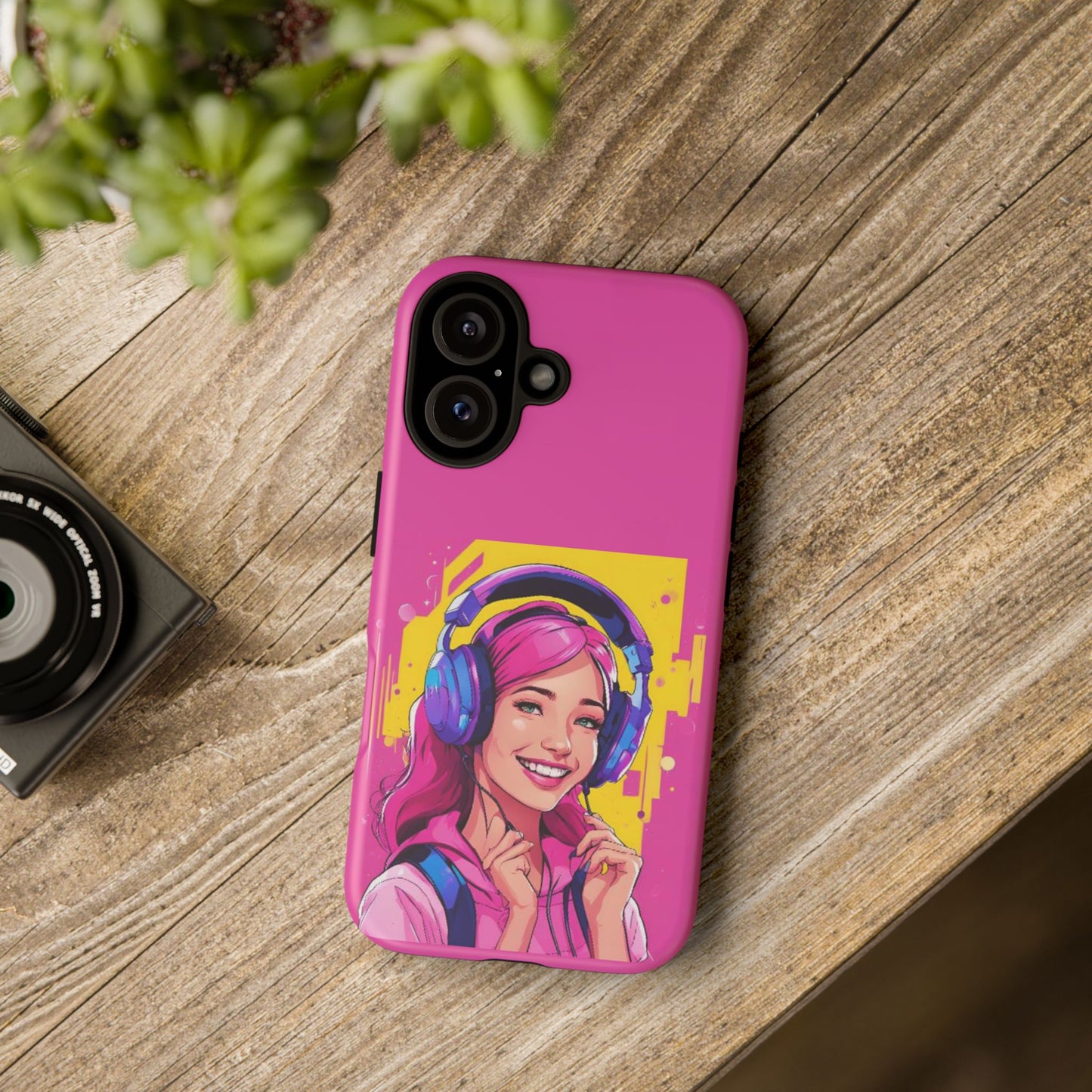 "Gamer Girl" Pink Phone Case – Stylish & Ultra-Durable!Toug Cases. iPhone, Samsung Galaxy, Google Pixel