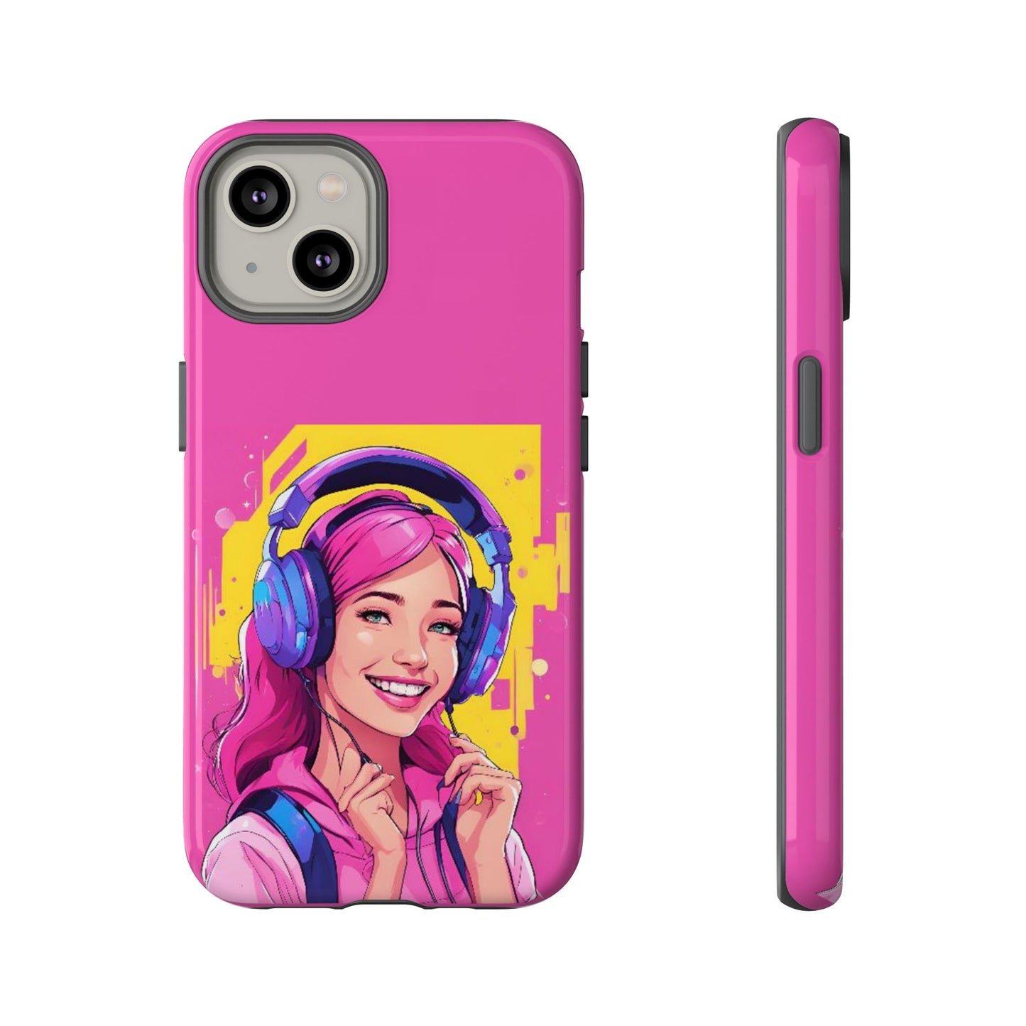 "Gamer Girl" Pink Phone Case – Stylish & Ultra-Durable!Toug Cases. iPhone, Samsung Galaxy, Google Pixel