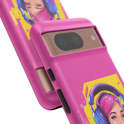 "Gamer Girl" Pink Phone Case – Stylish & Ultra-Durable!Toug Cases. iPhone, Samsung Galaxy, Google Pixel