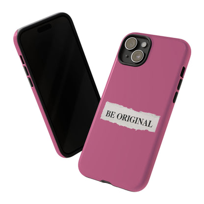 Be Original Tough iPhone Case - Stylish & Durable Protection