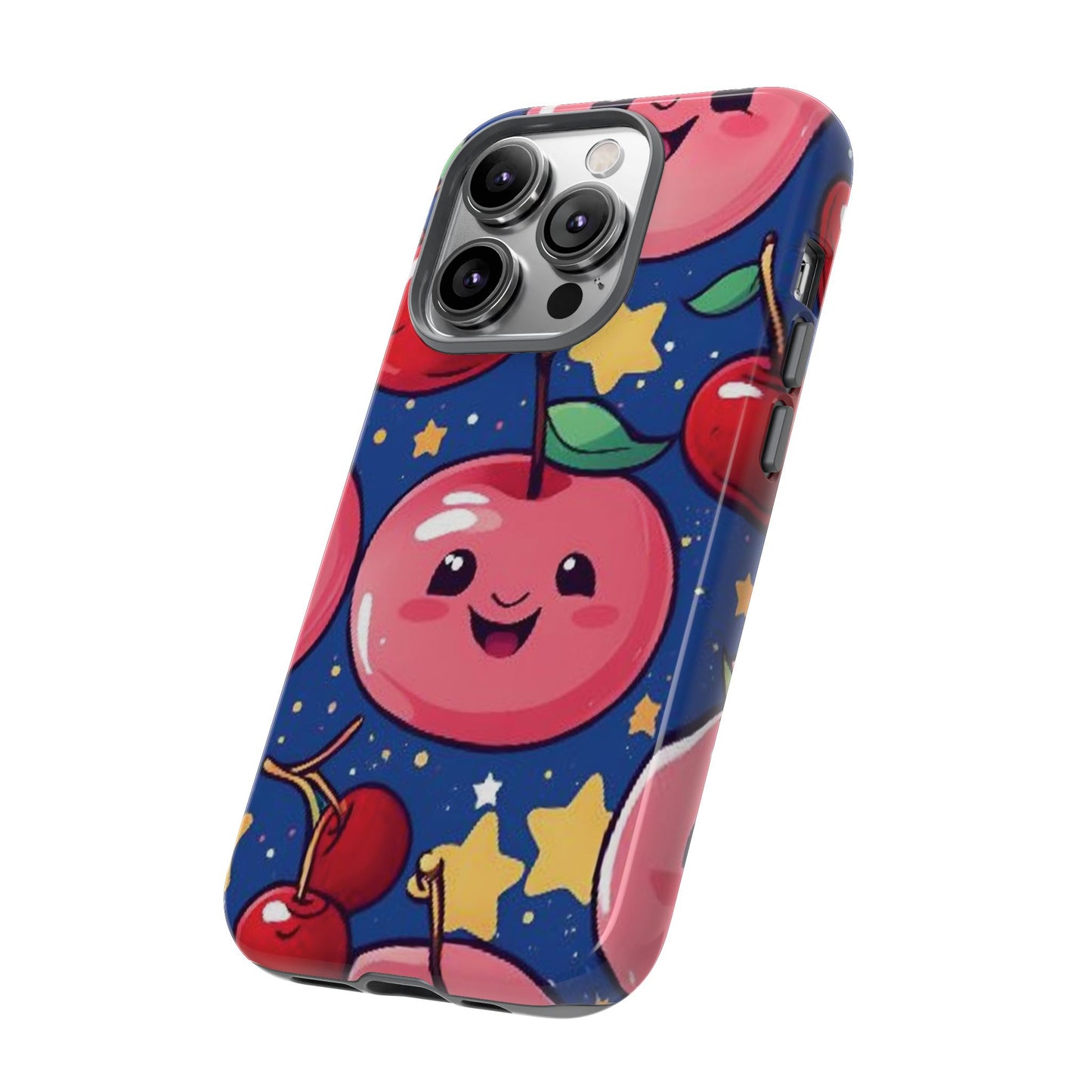 "Cute Cherry In The Sky" Phone Case, Tough Cases - iPhone, Samsung Galaxy, and Google Pixel