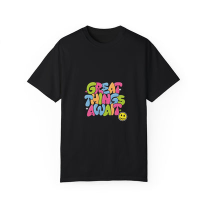 "Great Things Await" T-shirt