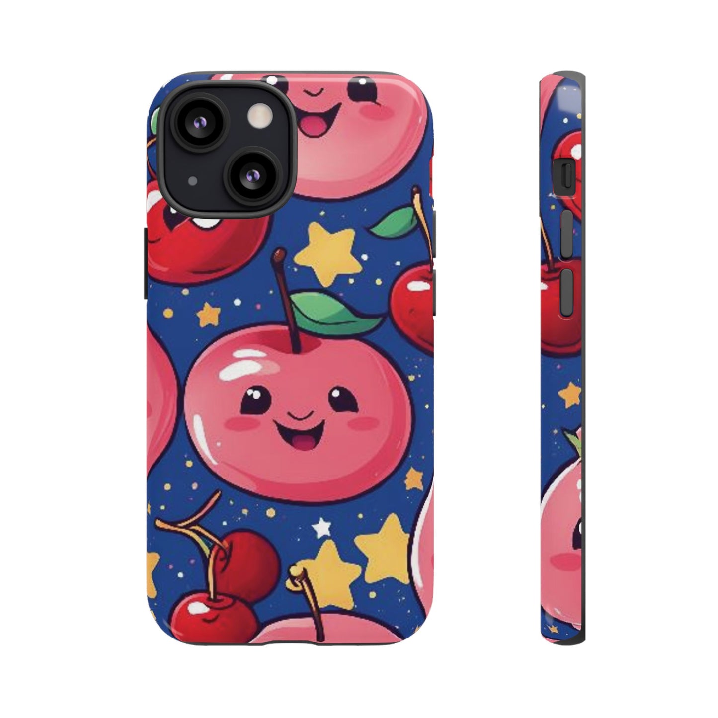 "Cute Cherry In The Sky" Phone Case, Tough Cases - iPhone, Samsung Galaxy, and Google Pixel