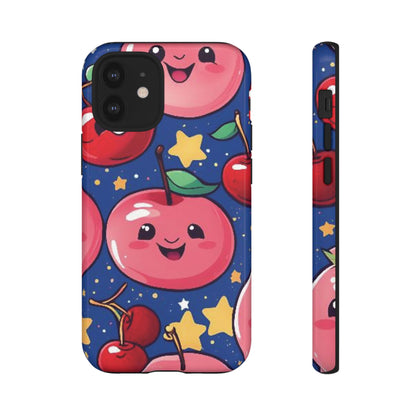 "Cute Cherry In The Sky" Phone Case, Tough Cases - iPhone, Samsung Galaxy, and Google Pixel