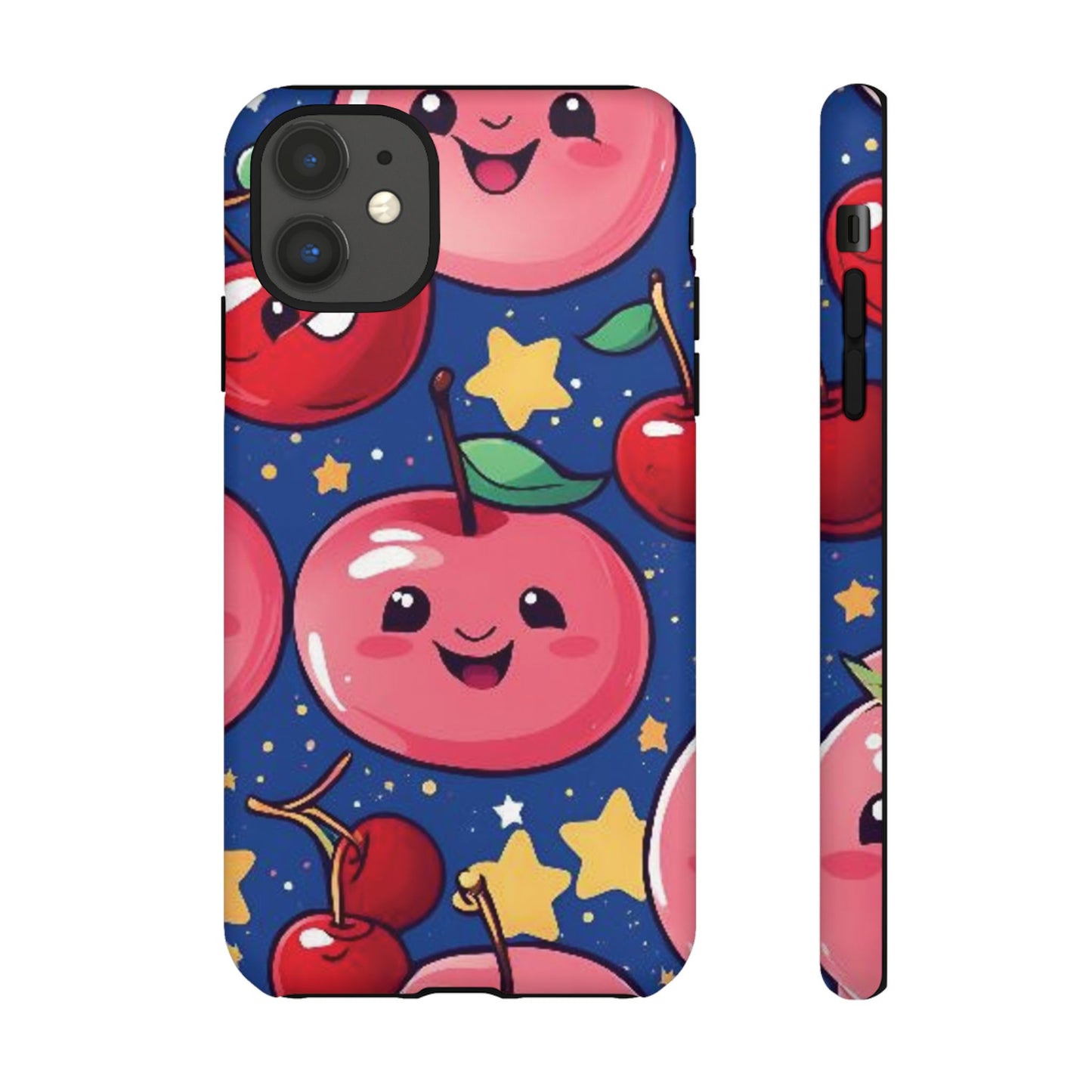 "Cute Cherry In The Sky" Phone Case, Tough Cases - iPhone, Samsung Galaxy, and Google Pixel