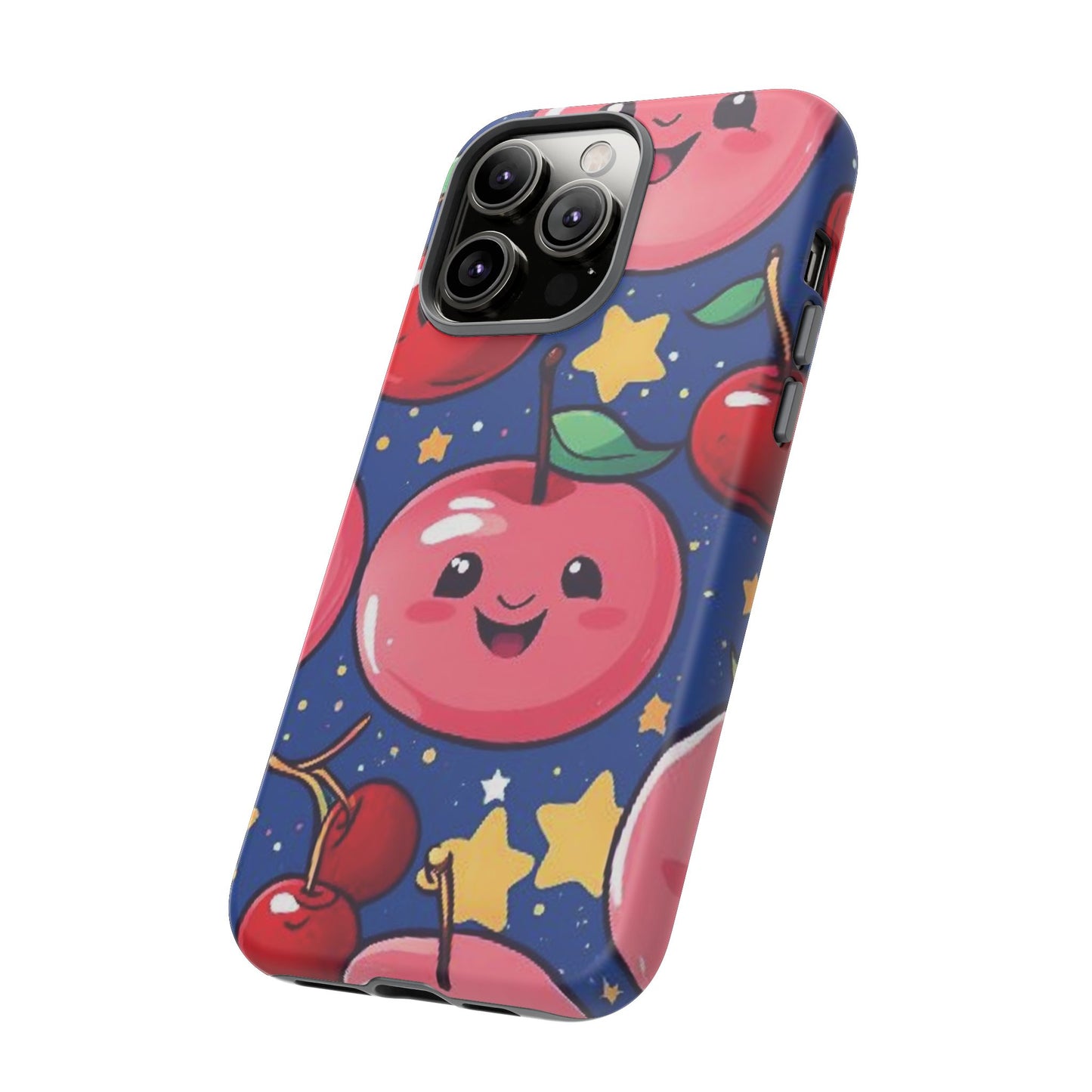 "Cute Cherry In The Sky" Phone Case, Tough Cases - iPhone, Samsung Galaxy, and Google Pixel