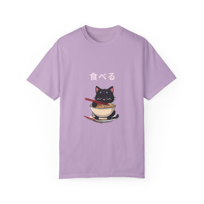 Cute Cat Eating Ramen T-Shirt