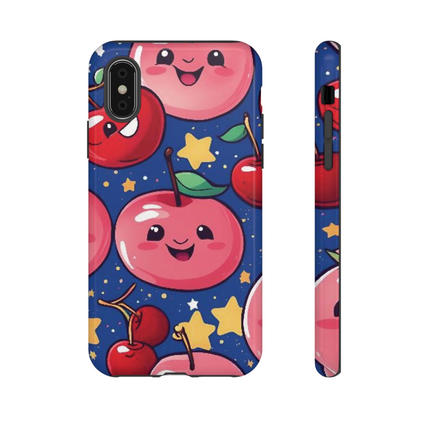 "Cute Cherry In The Sky" Phone Case, Tough Cases - iPhone, Samsung Galaxy, and Google Pixel