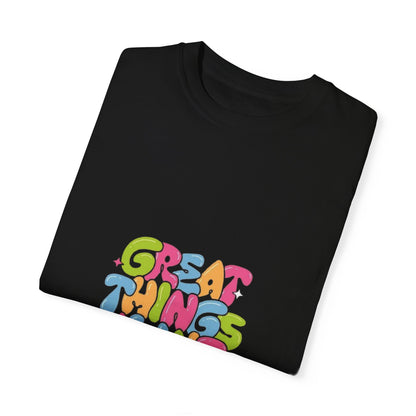 "Great Things Await" T-shirt