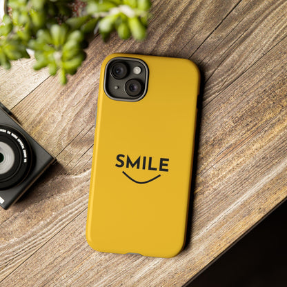 "Smile" Phone Case - For iPhone, Samsung Galaxy, and Google Pixel devices - Premium-quality with ddurability and protection