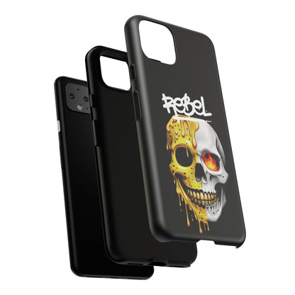 Rebel Skull Phone Case - Black