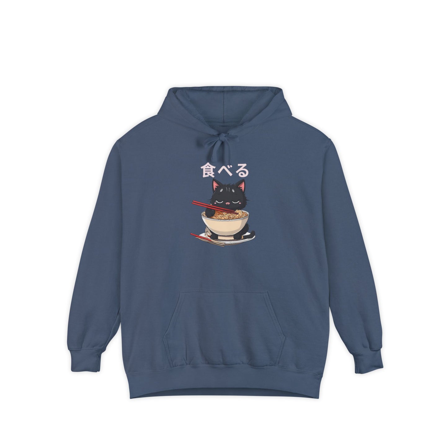 Cute Cat Eating Ramen Hoodie - Very Comfortable and Stylish Hoodie For Men and Women