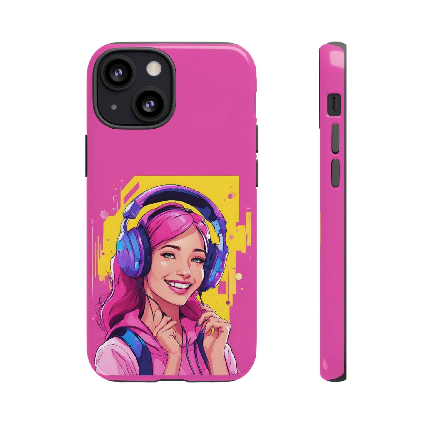 "Gamer Girl" Pink Phone Case – Stylish & Ultra-Durable!Toug Cases. iPhone, Samsung Galaxy, Google Pixel