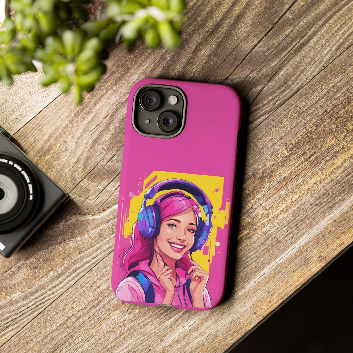 "Gamer Girl" Pink Phone Case – Stylish & Ultra-Durable!Toug Cases. iPhone, Samsung Galaxy, Google Pixel