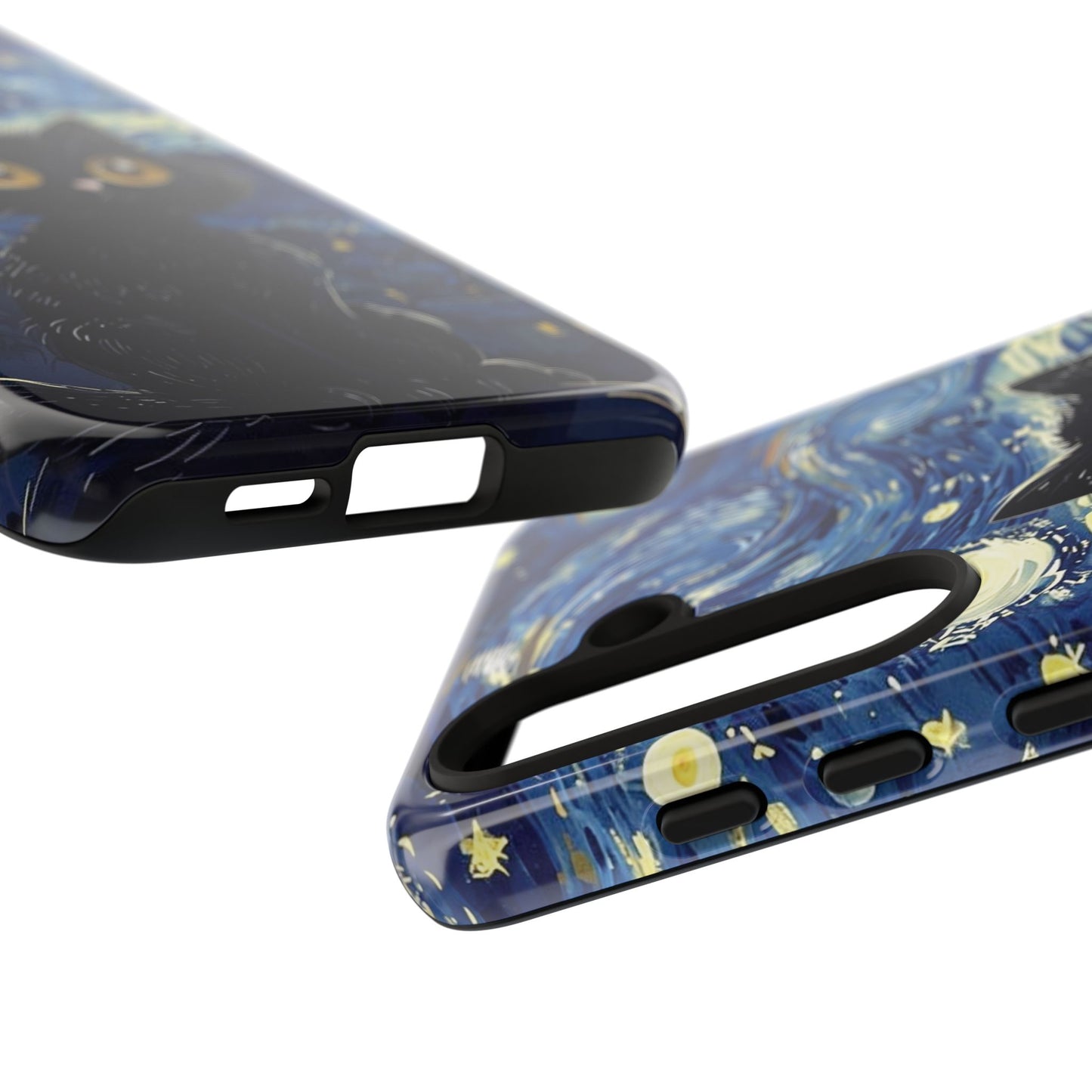 Cat under the stars, cute phone cases, Extra durable, Tough Cases, Pick your size