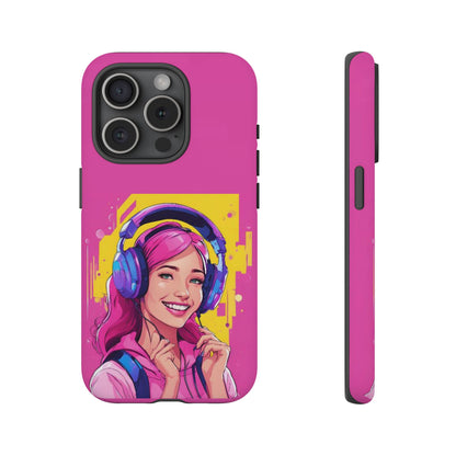 "Gamer Girl" Pink Phone Case – Stylish & Ultra-Durable!Toug Cases. iPhone, Samsung Galaxy, Google Pixel