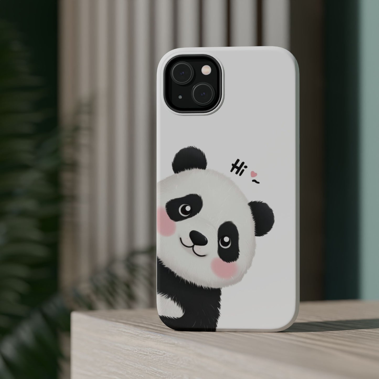 "Cute Panda" Magnetic Phone Cases for iPhones