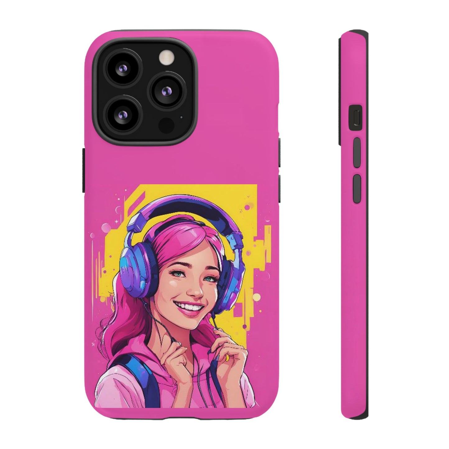 "Gamer Girl" Pink Phone Case – Stylish & Ultra-Durable!Toug Cases. iPhone, Samsung Galaxy, Google Pixel