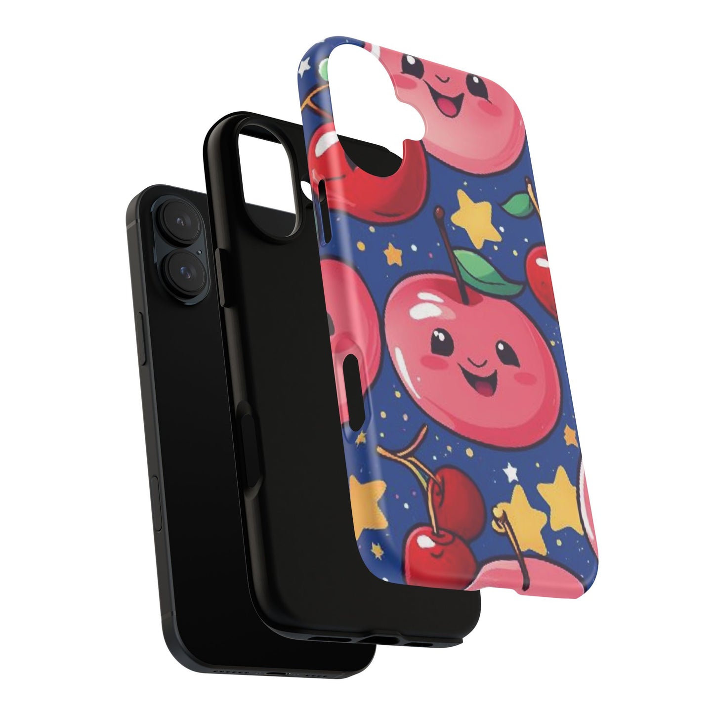 "Cute Cherry In The Sky" Phone Case, Tough Cases - iPhone, Samsung Galaxy, and Google Pixel