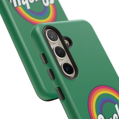 Lucky Rainbow Tough Phone Cases, iPhone, Samsung Galaxy, Google Pixel, Choose any phone model