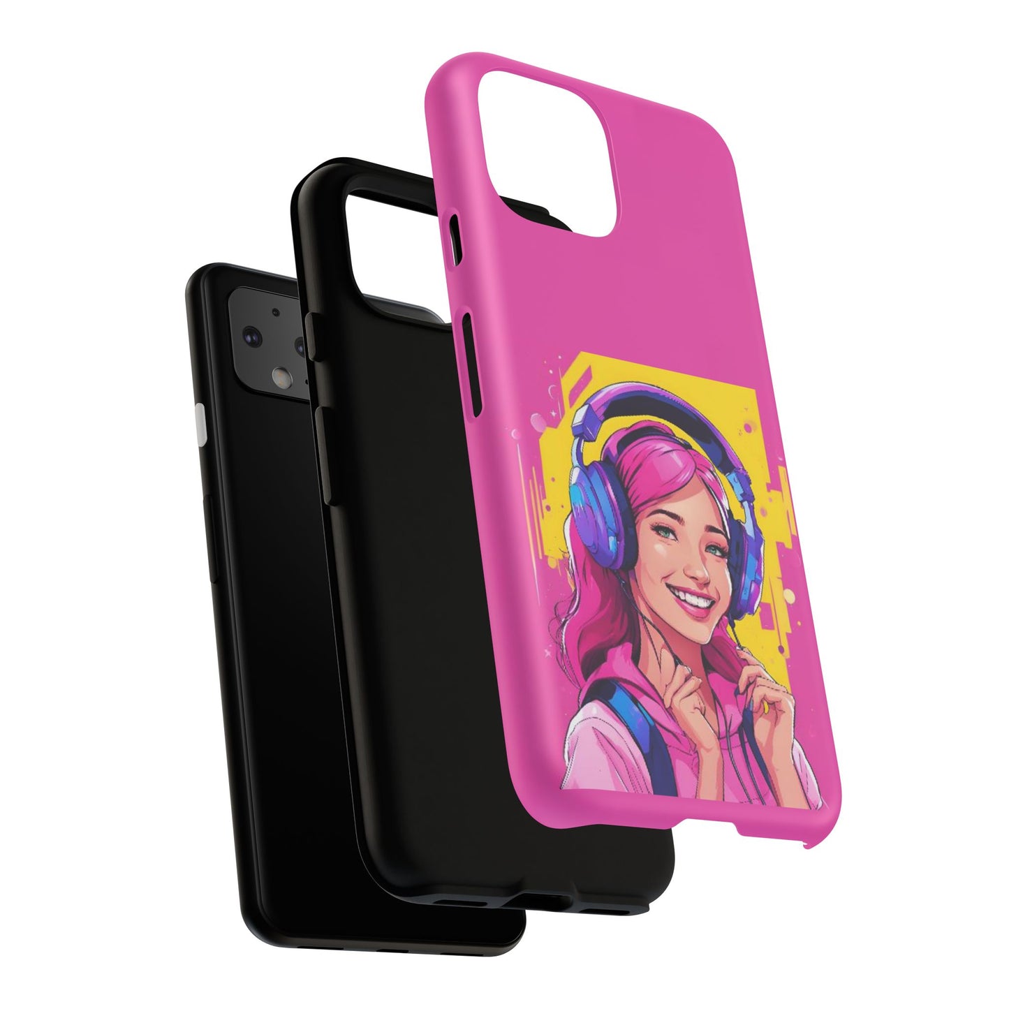 "Gamer Girl" Pink Phone Case – Stylish & Ultra-Durable!Toug Cases. iPhone, Samsung Galaxy, Google Pixel