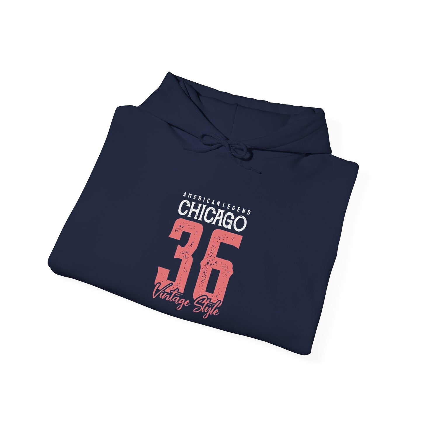 Chicago 36 Vintage Style Hoodie