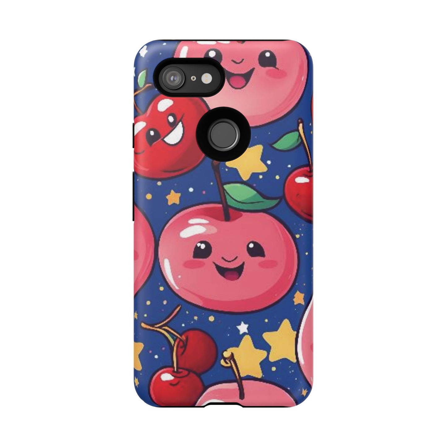 "Cute Cherry In The Sky" Phone Case, Tough Cases - iPhone, Samsung Galaxy, and Google Pixel