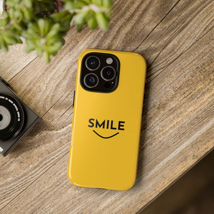 "Smile" Phone Case - For iPhone, Samsung Galaxy, and Google Pixel devices - Premium-quality with ddurability and protection