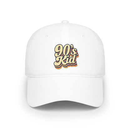 "90's Kid" Low Profile Baseball Cap