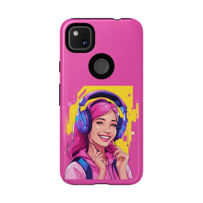 "Gamer Girl" Pink Phone Case – Stylish & Ultra-Durable!Toug Cases. iPhone, Samsung Galaxy, Google Pixel