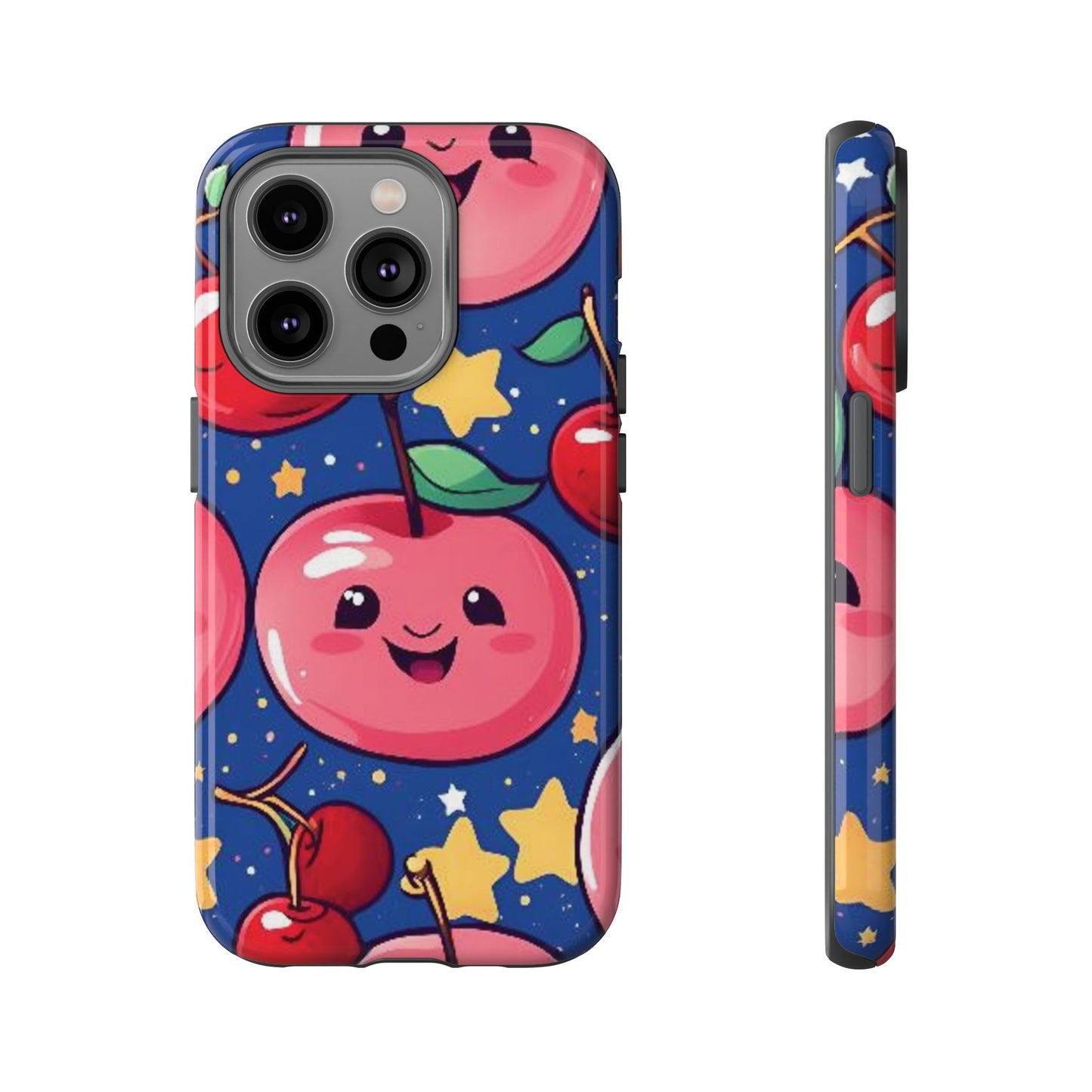 "Cute Cherry In The Sky" Phone Case, Tough Cases - iPhone, Samsung Galaxy, and Google Pixel