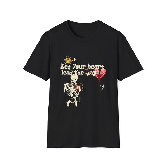 'Let Your Heart Lead the Way' Softstyle T-Shirt