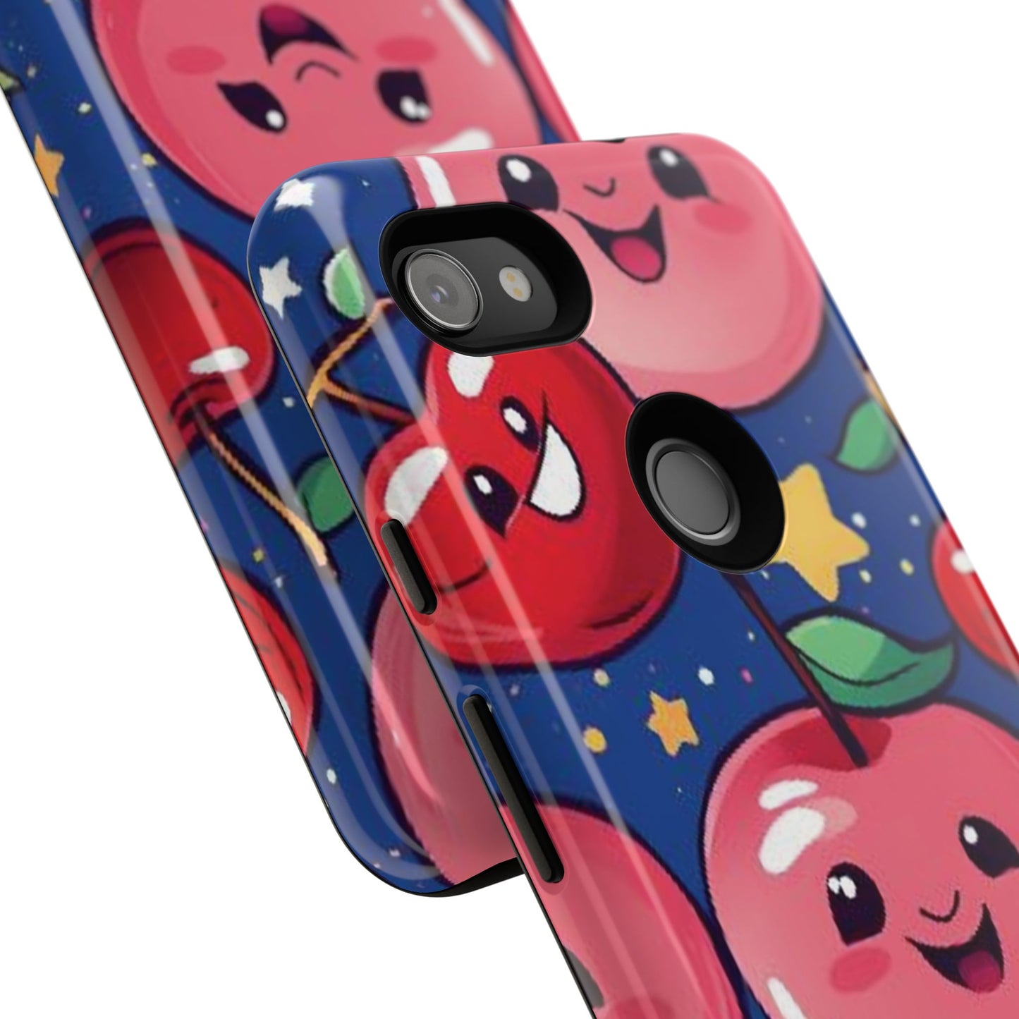 "Cute Cherry In The Sky" Phone Case, Tough Cases - iPhone, Samsung Galaxy, and Google Pixel