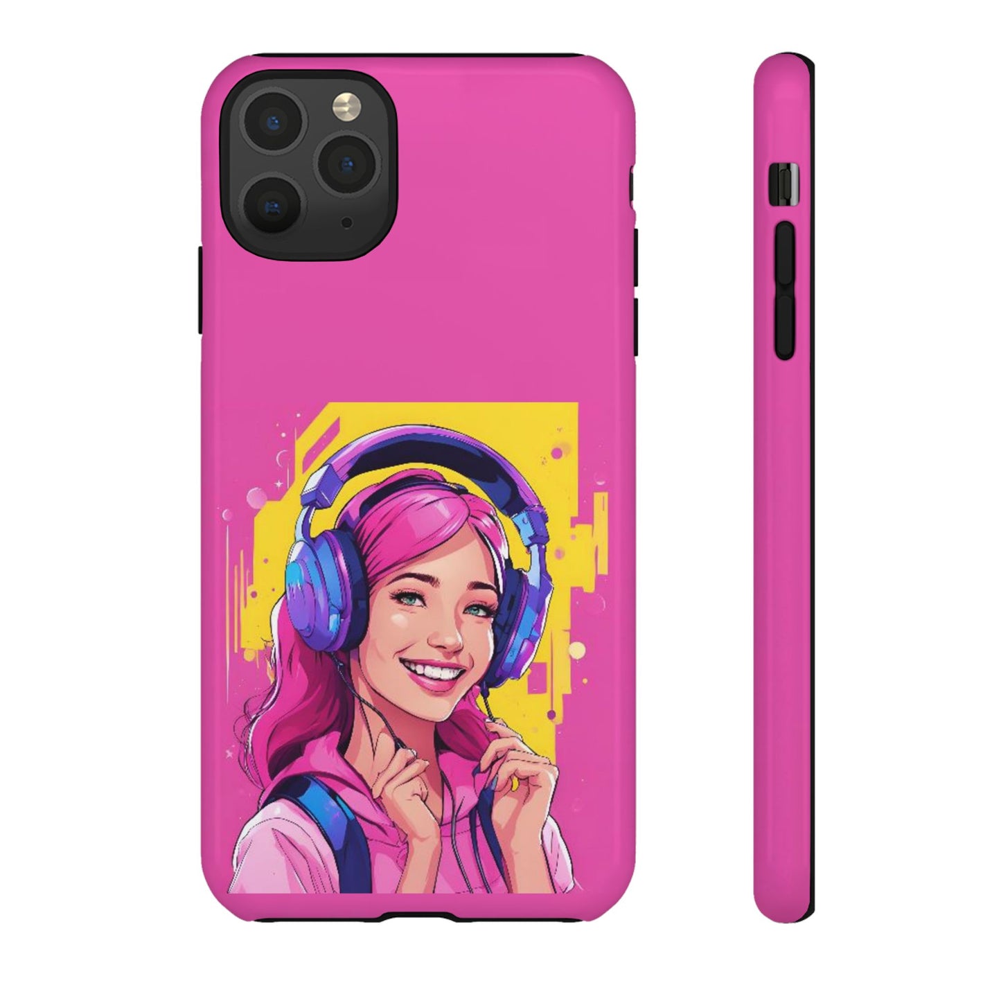 "Gamer Girl" Pink Phone Case – Stylish & Ultra-Durable!Toug Cases. iPhone, Samsung Galaxy, Google Pixel