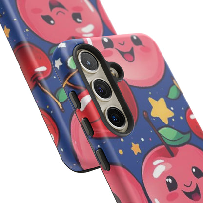 "Cute Cherry In The Sky" Phone Case, Tough Cases - iPhone, Samsung Galaxy, and Google Pixel