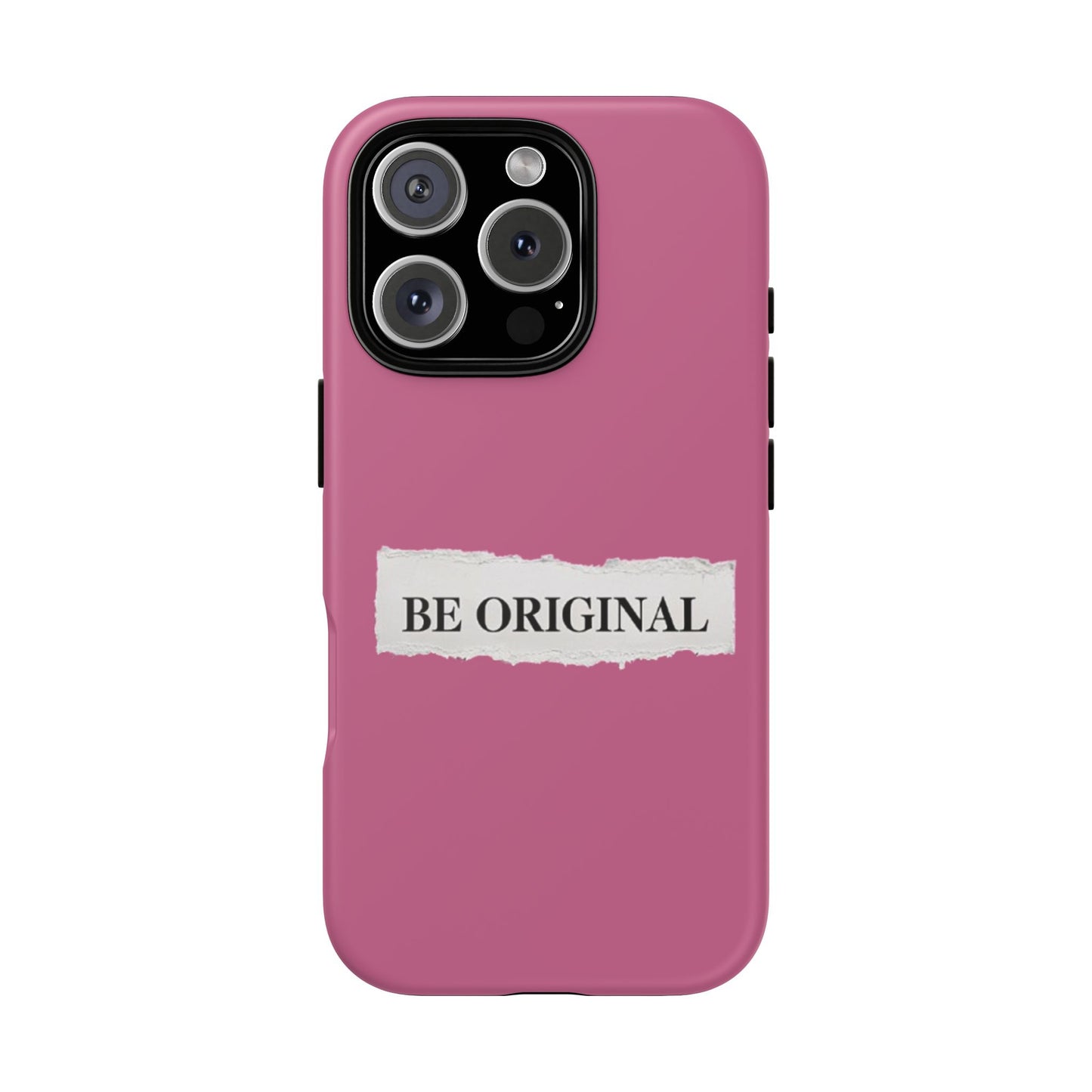 Be Original Tough iPhone Case - Stylish & Durable Protection